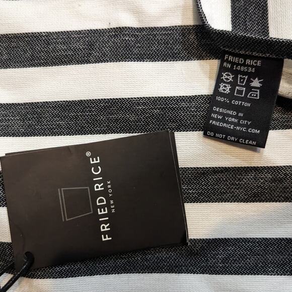 New FRIED RICE Summer Poncho Striped - Picture 10 of 16